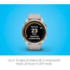 imageGarmin epix Pro Gen 2 Sapphire Edition 51mm High Performance Smartwatch Advanced Training Technology Builtin Flashlight BlackSoft Gold with Light Sand Band