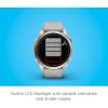 imageGarmin epix Pro Gen 2 Sapphire Edition 51mm High Performance Smartwatch Advanced Training Technology Builtin Flashlight BlackSoft Gold with Light Sand Band