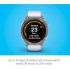 imageGarmin epix Pro Gen 2 Sapphire Edition 51mm High Performance Smartwatch Advanced Training Technology Builtin Flashlight BlackTitanium with Whitestone Band