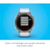 imageGarmin epix Pro Gen 2 Sapphire Edition 51mm High Performance Smartwatch Advanced Training Technology Builtin Flashlight BlackTitanium with Whitestone Band