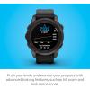 imageGarmin fnix 7S Pro Sapphire Solar Multisport GPS Smartwatch Builtin Flashlight Solar Charging Capability SandCarbon Gray DLC Titanium with Black Band