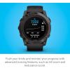 imageGarmin fnix 7S Pro Sapphire Solar Multisport GPS Smartwatch Builtin Flashlight Solar Charging Capability SandCarbon Gray DLC Titanium with Blk Band