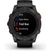 imageGarmin fnix 7S Pro Sapphire Solar Multisport GPS Smartwatch Builtin Flashlight Solar Charging Capability SandSlate Gray with Black Band