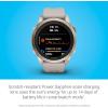 imageGarmin fnix 7S Pro Sapphire Solar Multisport GPS Smartwatch Builtin Flashlight Solar Charging Capability SandSoft Gold with Light Sand Band