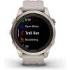 imageGarmin fnix 7S Pro Sapphire Solar Multisport GPS Smartwatch Builtin Flashlight Solar Charging Capability SandSoft Gold with Light Sand Band