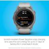 imageGarmin fnix 7S Pro Sapphire Solar Multisport GPS Smartwatch Builtin Flashlight Solar Charging Capability SandTitanium with Fog GrayEmber Orange Band