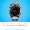 imageGarmin quatix 7X Solar Edition Marine GPS Smartwatch Solar Charging Capabilities Durable Watch with Flashlight Tide Changes and Anchor Drag Alerts Waypoint MarkingSapphire Edition