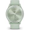 imageGarmin vivomove Sport Hybrid Smartwatch Health and Wellness Features Touchscreen WhiteLight Green