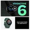 imageGarmin vvoactive 6 Health and Fitness GPS Smartwatch AMOLED Display Up to 11 Days of Battery Metallic Jasper Green with Jasper Green BandJasper Green