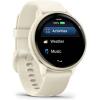 imageGarmin vvoactive 6 Health and Fitness GPS Smartwatch AMOLED Display Up to 11 Days of Battery Metallic Jasper Green with Jasper Green BandLunar Gold with Bone