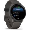 imageGarmin vvoactive 6 Health and Fitness GPS Smartwatch AMOLED Display Up to 11 Days of Battery Metallic Jasper Green with Jasper Green BandPebble Gray with Slate