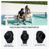 imageGarmin vvoactive 6 Health and Fitness GPS Smartwatch AMOLED Display Up to 11 Days of Battery Metallic Jasper Green with Jasper Green BandSlate with Black