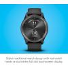 imageGarmin vvomove Trend Stylish Hybrid Smartwatch LongLasting Battery Life Dynamic Watch Hands and Touchscreen Display IvoryBlack
