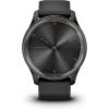 imageGarmin vvomove Trend Stylish Hybrid Smartwatch LongLasting Battery Life Dynamic Watch Hands and Touchscreen Display IvoryBlack