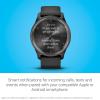 imageGarmin vvomove Trend Stylish Hybrid Smartwatch LongLasting Battery Life Dynamic Watch Hands and Touchscreen Display IvoryBlack