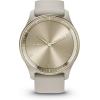 imageGarmin vvomove Trend Stylish Hybrid Smartwatch LongLasting Battery Life Dynamic Watch Hands and Touchscreen Display IvoryFrench Gray