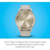 imageGarmin vvomove Trend Stylish Hybrid Smartwatch LongLasting Battery Life Dynamic Watch Hands and Touchscreen Display IvoryFrench Gray
