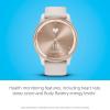 imageGarmin vvomove Trend Stylish Hybrid Smartwatch LongLasting Battery Life Dynamic Watch Hands and Touchscreen Display IvoryIvory