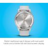 imageGarmin vvomove Trend Stylish Hybrid Smartwatch LongLasting Battery Life Dynamic Watch Hands and Touchscreen Display IvoryMist Gray