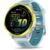 imageGarmin Forerunner 570 47mm Advanced GPS Running and Triathlon Smartwatch AMOLED Display Training and Recovery Features Indigo Aluminum with Translucent Imperial PurpleIndigo BandAmp Yellow with Whitestone