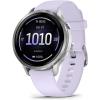 imageGarmin Venu 4 41mm Advanced Health and Fitness GPS Smartwatch Bright and Colorful Display Builtin Flashlight 10 Days of Battery Life Lunar Gold with Bone Silicone BandPeriwinkle