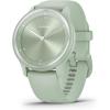 imageGarmin vivomove Sport Hybrid Smartwatch Health and Wellness Features Touchscreen WhiteLight Green
