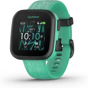 imageGarmin Bounce Kids Smartwatch TwoWay Text and Voice Messaging Location Tracking Green BurstGreen
