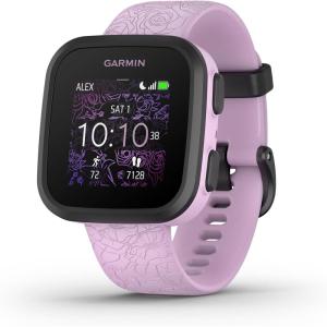 imageGarmin Bounce Kids Smartwatch TwoWay Text and Voice Messaging Location Tracking Green BurstPurple