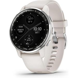imageGarmin D2 Air X10 Touchscreen Aviator Smartwatch with GPS Aviation Weather Call and Text Health and Wellness Features and More BlackIvory