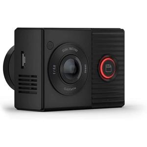 imageGarmin Dash Cam Tandem Front and Rear DualLens Dash Camera with Interior Night Vision Two 180degree Lenses FrontFacing Lens with 1440p InteriorFacing Lens with 720pGarmin Dash Cam Tandem 