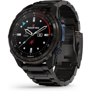 imageGarmin Descent Mk3i Dive Computer and Multisport GPS Smartwatch Air Integration French GrayBlack Titanium