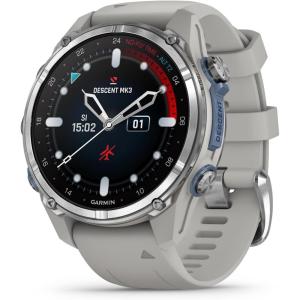 imageGarmin Descent Mk3i Dive Computer and Multisport GPS Smartwatch Air Integration French GrayFog Gray