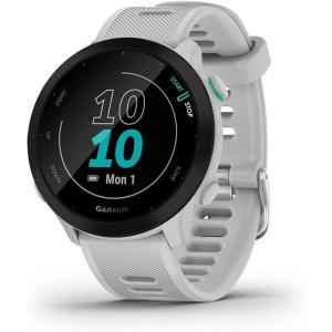 imageGarmin Forerunner 55 GPS Running Watch with Daily Suggested Workouts Up to 2 Weeks of Battery Life Black  0100256200White
