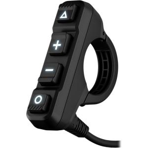 imageGarmin Handlebar Controller for Use on Snowmobile Motorcycle or ATV Control Your zmo XT2 Motorcycle Navigator or Compatible Tread Device Zoom in and Out of Maps Control Music Mark Waypoints