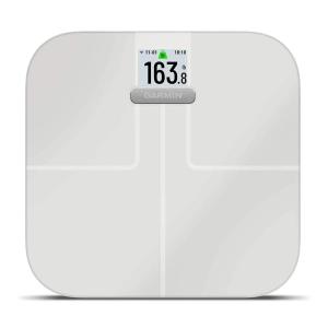 imageGarmin Index S2 Smart Scale with Wireless Connectivity Measure Body Fat Muscle Bone Mass Body Water and More Black 0100229402White