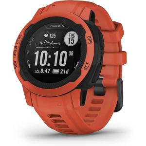 imageGarmin Instinct 2S CamoEdition SmallerSized Rugged Outdoor Watch with GPS Built for All Elements MultiGNSS Support Tracback Routing and More Mist camoPoppy