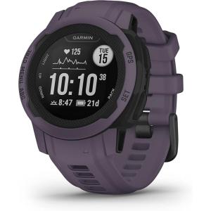 imageGarmin Instinct 2S CamoEdition SmallerSized Rugged Outdoor Watch with GPS Built for All Elements MultiGNSS Support Tracback Routing and More Mist camoDeep Orchid