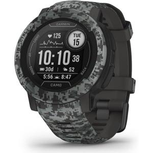 imageGarmin Instinct 2S CamoEdition SmallerSized Rugged Outdoor Watch with GPS Built for All Elements MultiGNSS Support Tracback Routing and More Mist camoGraphite Camo