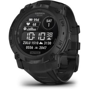 imageGarmin Instinct 3 45mm AMOLED Display Rugged Outdoor GPS Smartwatch MetalReinforced Bezel Builtin Flashlight Up to 18 Days of Battery Life BlackBlack