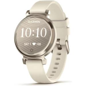 imageGarmin Lily 2 Small and Stylish Smartwatch Hidden Display Patterned Lens Up to 5 Days Battery Life CoconutCoconut
