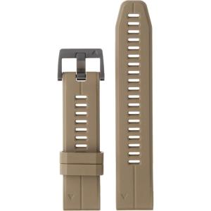 imageGarmin QuickFit 22 Watch Band  Jacquardweave Nylon Strap  Heathered BlackCoyote Tan Silicone