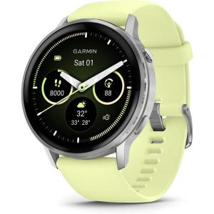 imageGarmin Venu 4 41mm Advanced Health and Fitness GPS Smartwatch Bright and Colorful Display Builtin Flashlight 10 Days of Battery Life Lunar Gold with Bone Silicone BandCitron