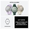 imageGarmin Lily 2 Active Small and Stylish Smartwatch Builtin GPS Hidden Display Patterned Lens Up to 9 Days Battery Life Jasper Green with Jasper Green Silicone BandJasper Green with Jasper Green Silicone Band