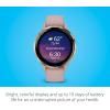imageGarmin Venu 3 Silver Stainless Steel Bezel 14Inch AMOLED Touchscreen Display Smart Watch with 45mm Whitestone Case and Silicone BandDust Rose