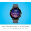imageGarmin Venu 3 Silver Stainless Steel Bezel 14Inch AMOLED Touchscreen Display Smart Watch with 45mm Whitestone Case and Silicone BandPebble Gray
