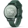 imageGarmin Lily 2 Active Small and Stylish Smartwatch Builtin GPS Hidden Display Patterned Lens Up to 9 Days Battery Life Jasper Green with Jasper Green Silicone BandJasper Green with Jasper Green Silicone Band