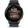 imageGarmin D2 Air X15 Touchscreen Aviator Smartwatch with GPS Aviation Weather Flashlight Health and Wellness Features and More Slate with Black Silicone Band