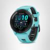 imageGarmin Forerunner 265S Running Smartwatch Colorful AMOLED Display Training Metrics and Recovery Insights Whitestone and Neo TropicAqua and Black