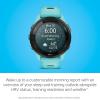 imageGarmin Forerunner 265S Running Smartwatch Colorful AMOLED Display Training Metrics and Recovery Insights Whitestone and Neo TropicAqua and Black