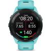 imageGarmin Forerunner 265S Running Smartwatch Colorful AMOLED Display Training Metrics and Recovery Insights Whitestone and Neo TropicAqua and Black